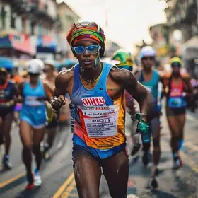 corrida raiz no Butantã