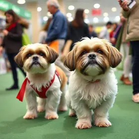 encontro de Shih Tzus