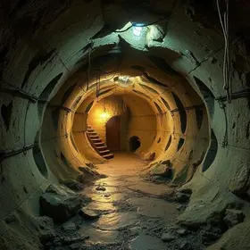 manutenção na Passagem Subterrânea Dr. Euryclides Zerbini