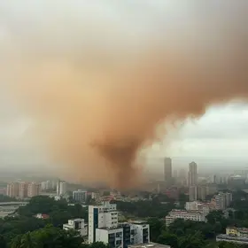 redemoinho de poeira
