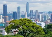 árvores plantadas em São Paulo