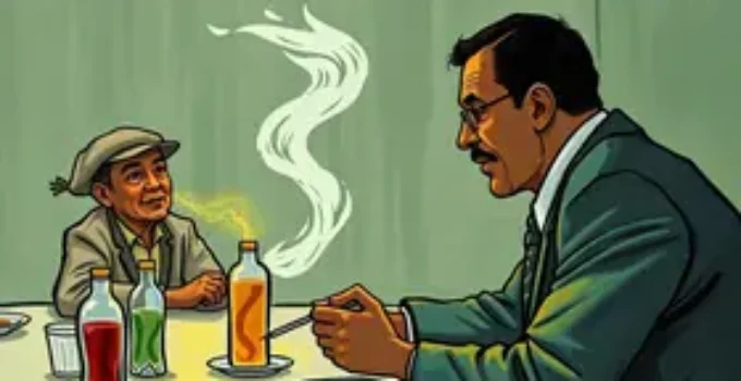 almoço revelador