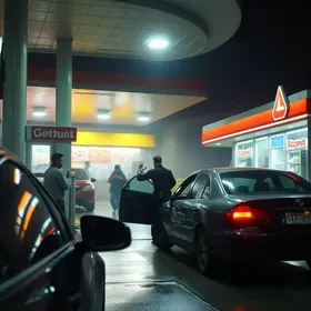 carro invade loja de conveniência