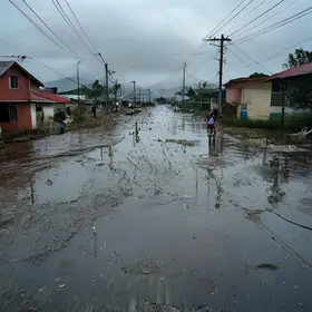 moradores sem água Votorantim