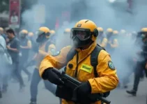 GCM Butantã spray de pimenta gás lacrimogênio