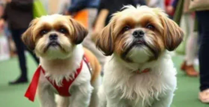 encontro de Shih Tzus
