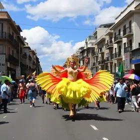 Domingo de Carnaval em SP