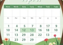 calendário de abril da Paraoficina Móvel