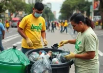 mutirão de limpeza