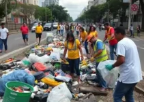 mutirão de combate ao descarte irregular