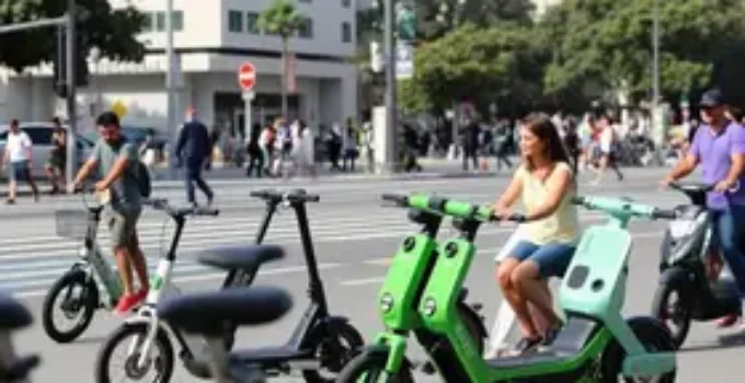 consulta pública sobre regras para circulação de bicicletas e patinetes elétricos