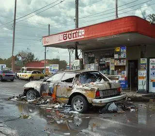 carro desgovernado