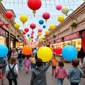 bailinhos de carnaval em shoppings
