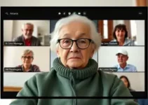 reunião virtual sobre direitos da pessoa idosa