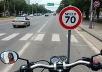 faixas exclusivas para motos em SP