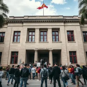 invasão do prédio da reitoria da USP