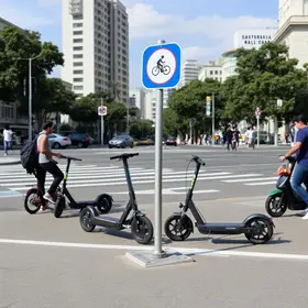 regulamentação para bicicletas e patinetes elétricos