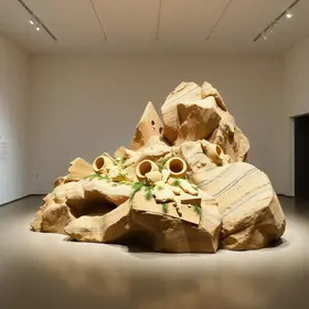 exposição geologia da forma