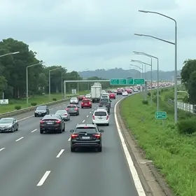 Rodovia Raposo Tavares (Km 19,6) parada