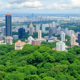 São Paulo árvores plantadas