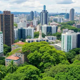 São Paulo árvores plantadas