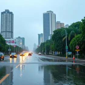 chuva em São Paulo